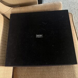 Giorgio Armani Elegant Black Tech Organizer